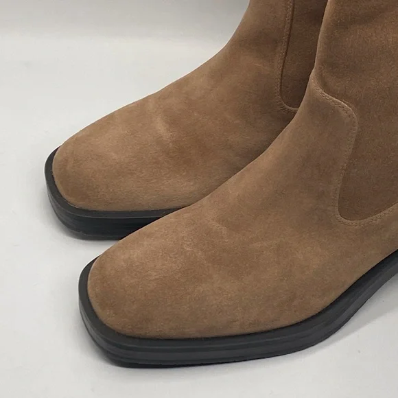 Stuart Weitzman Kaia 40MM Sport Suede Booties size 9